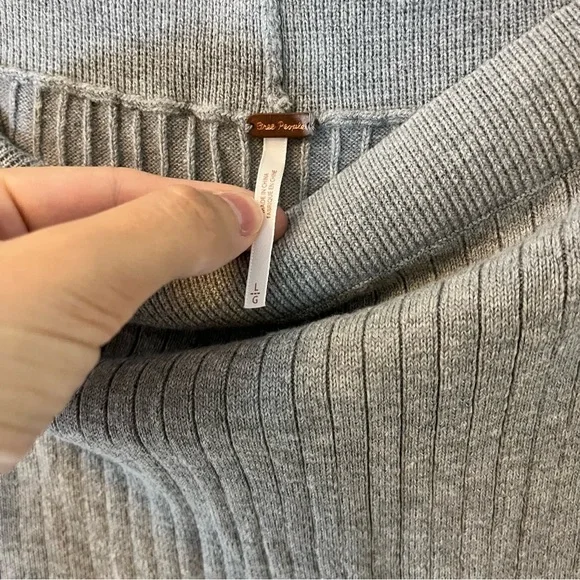 Free People Gray skyline midi Skirt - Picture 3 of 5